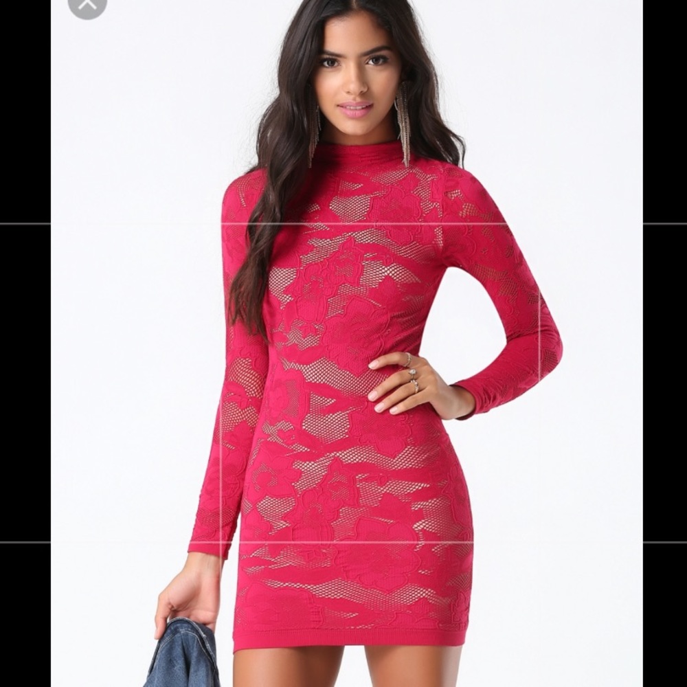 BEBE lace dress